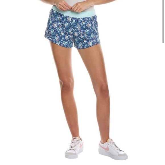 NWT Fair Harbor | The Atlantique Board Short Blue Floral Swim Beach Size Small - Picture 1 of 11